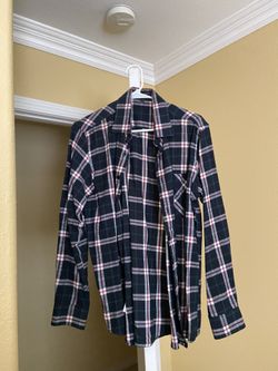 vintage green/red flannel