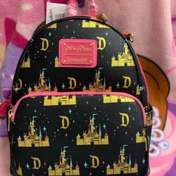 Disneyland Park Castle Loungefly Backpack 