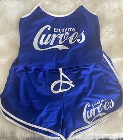 Enjoy My Curves Womens Shorts Set 