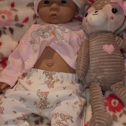 Beautiful Realistic Full Body Silicone Baby Girl 