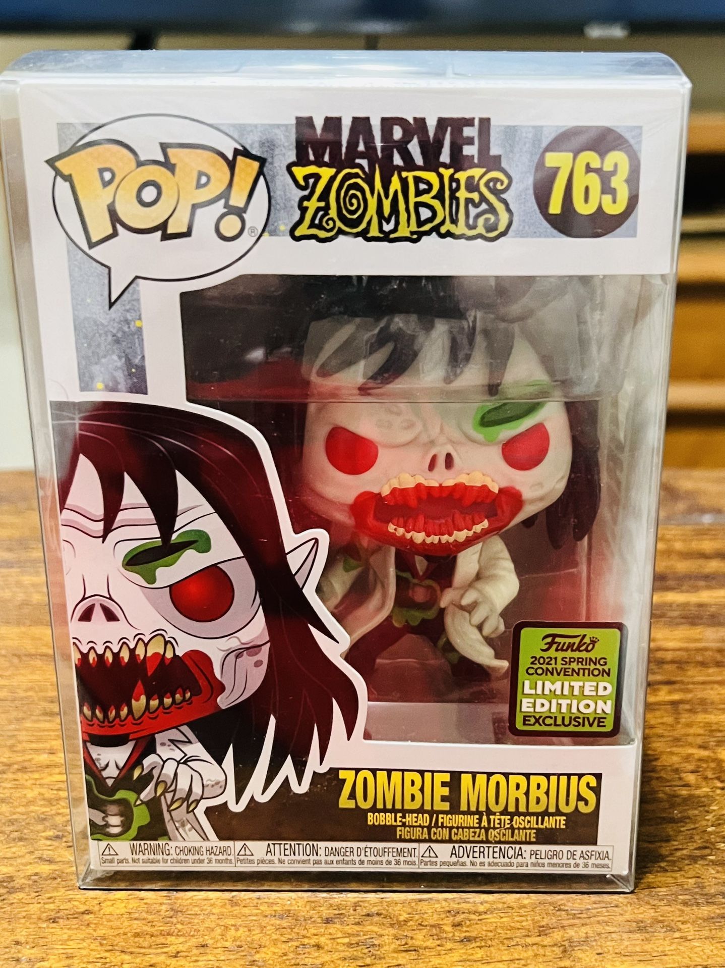 ZOMBIE MORBIUS 2021 SPRING CONVENTION LIMTED EDITION FUNKO POP