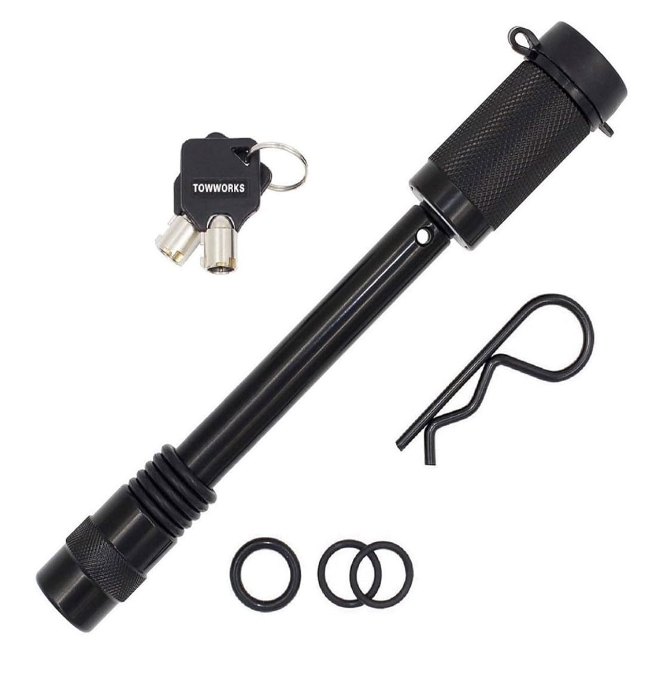 5/8" Trailer Hitch Lock with Extra Long 4-1/2" Span