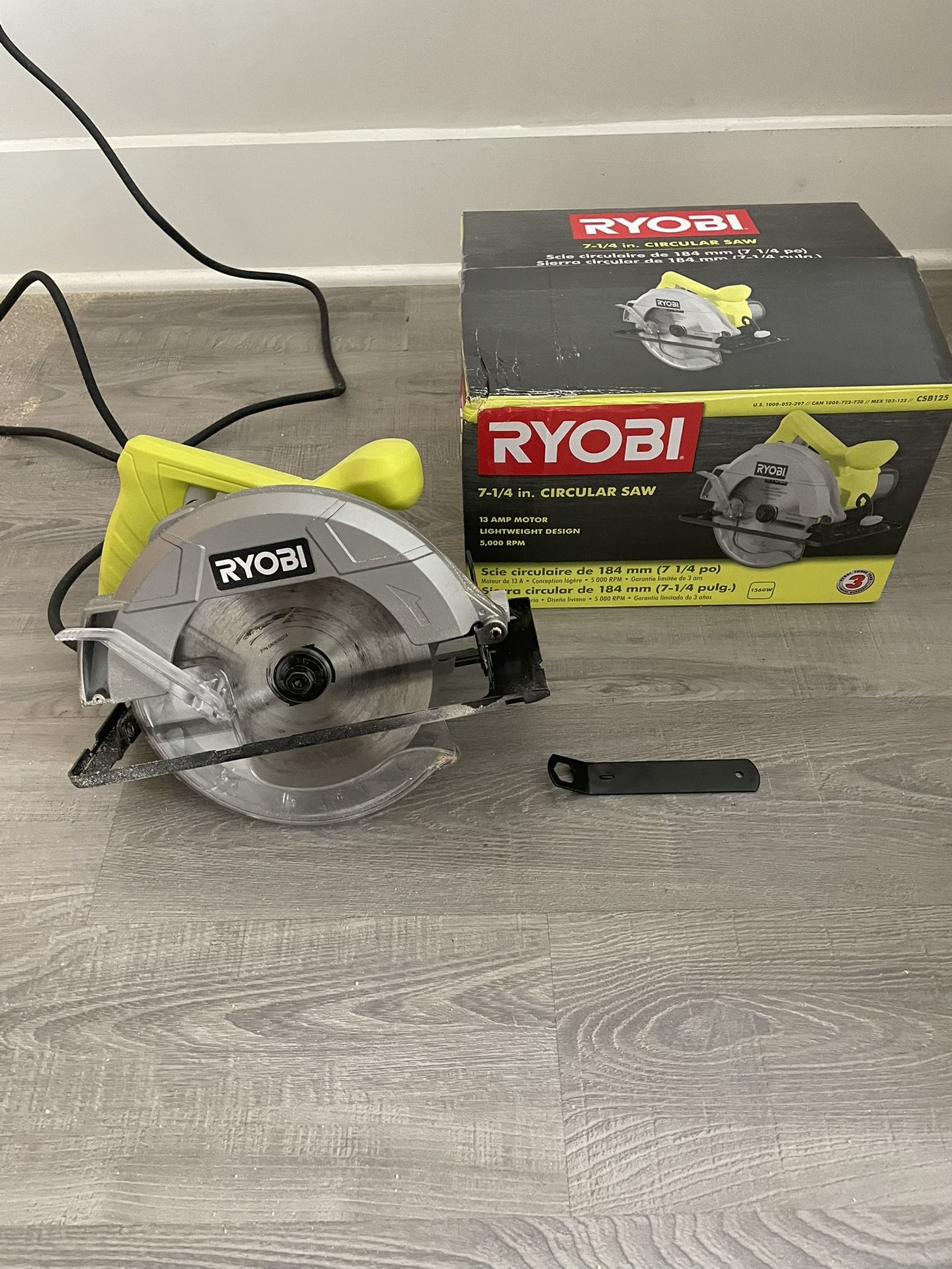 New Ryobi Circular Saw