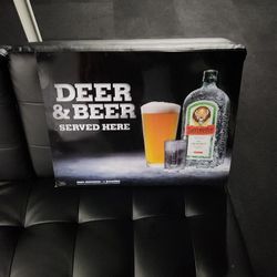 Jagermeister Aluminum Sign