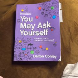 You May Ask Yourself By Dalton Conley