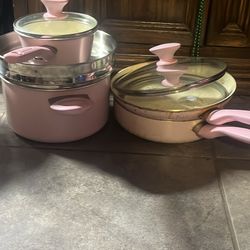 PINK POTS AND PANS