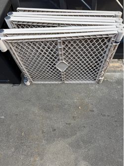 8 panel plastic baby gates