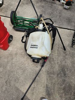 Back pack sprayer