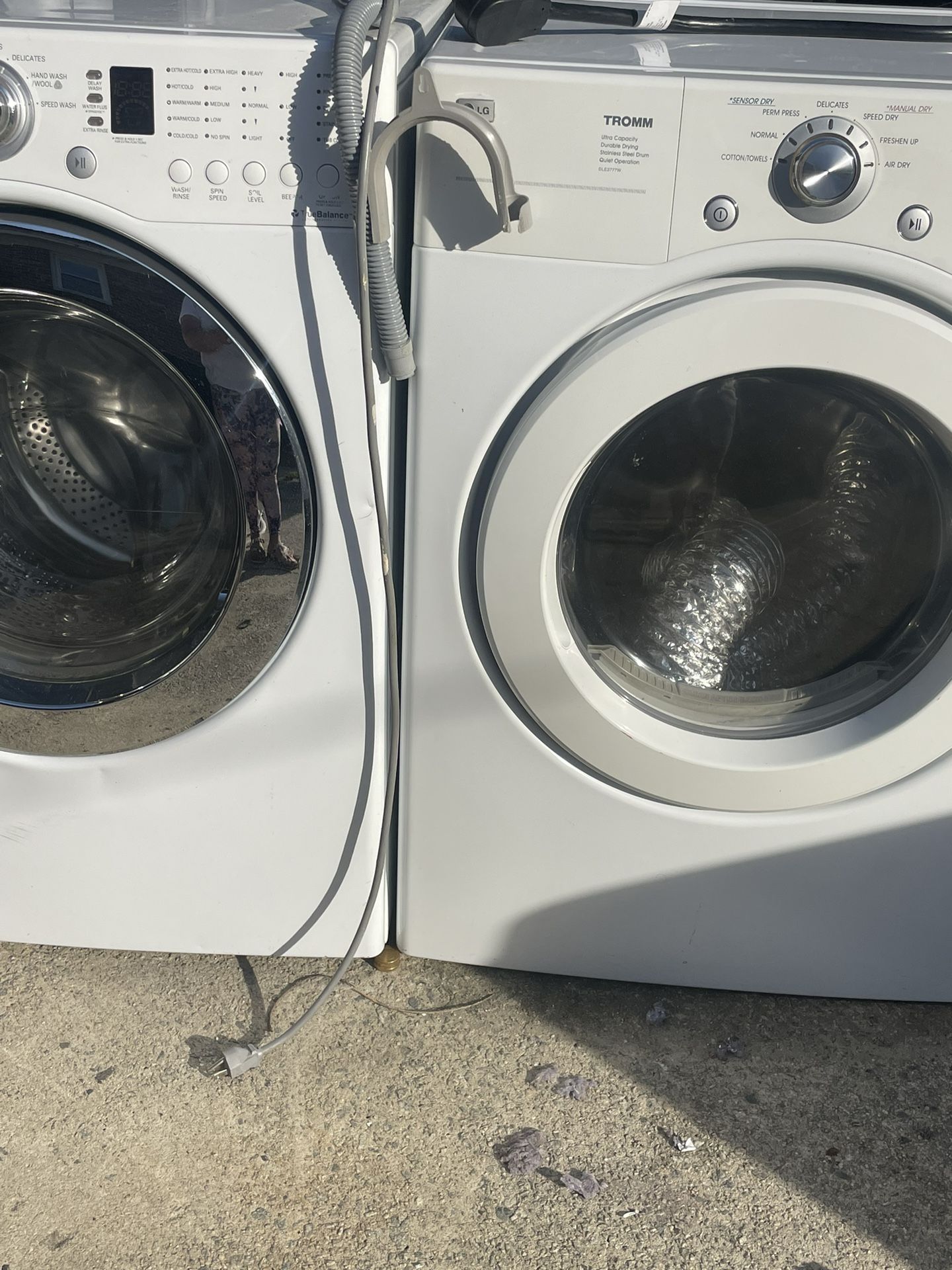 Lg Washer And Dryer Set
