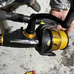 Like New Penn Spinfisher VI 6500 Combo