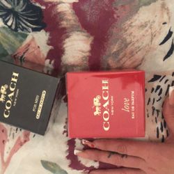 Coach Black And Coach Red 