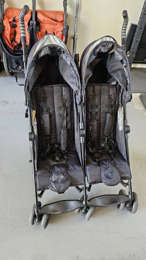 Summer Infant 3Dlite Double Stroller