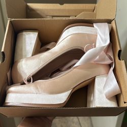 Pink Ballet Heels 