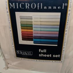 Mircoflannel full 4 piece sheet set