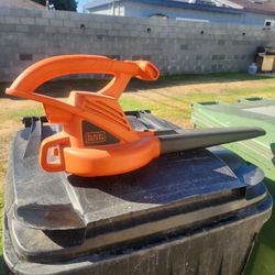 Black And Decker Corded Leaf Blower
