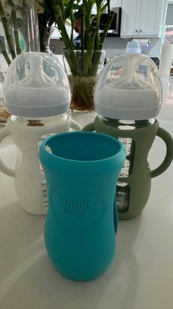 Glass Philip bottle 8oz BRAND NEW
