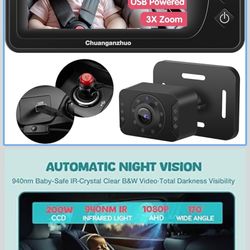 Car Baby Camera with Advanced Night Vision