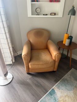 Leather Club Chair