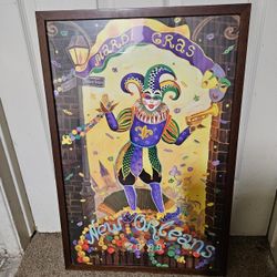 Mardi Gras 2009 Jester Print