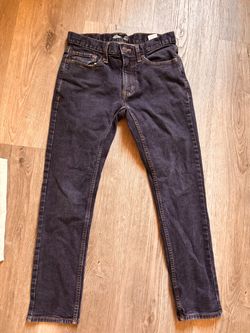 Dark Wash Slim Fit Denim Jeans