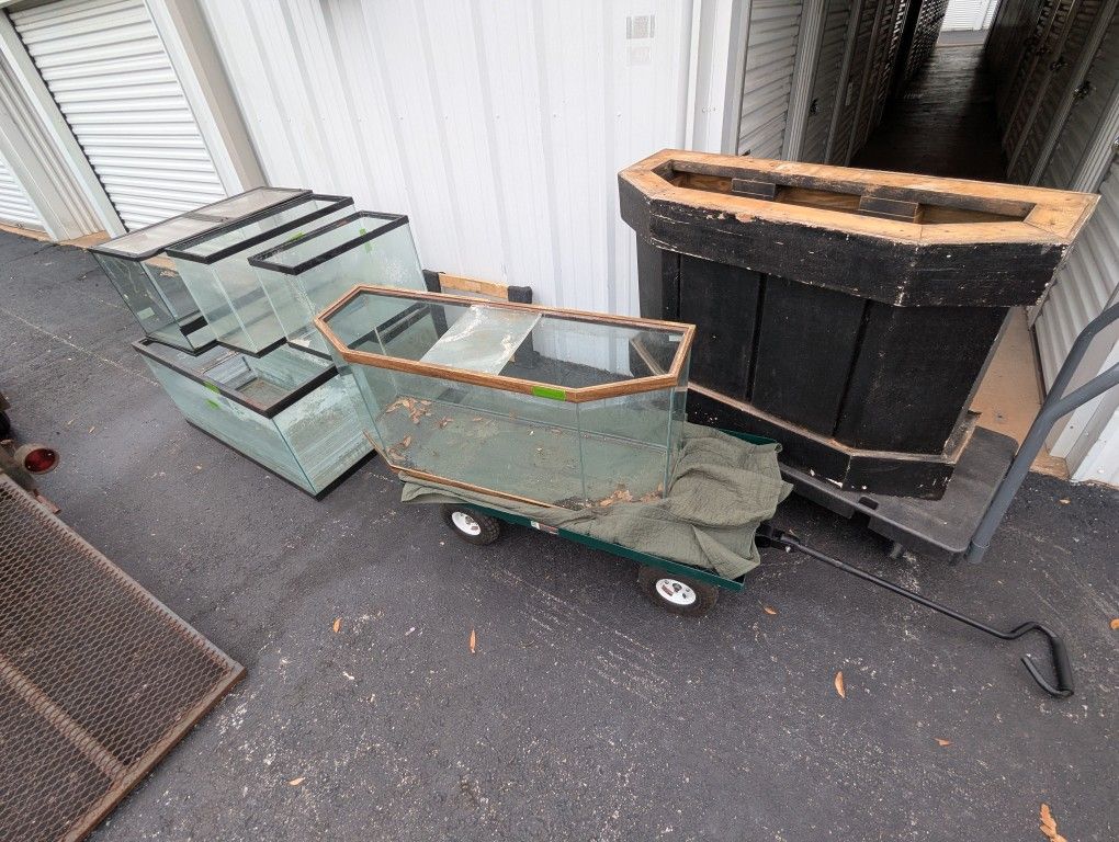 Assorted Aquariums - Take all For $50