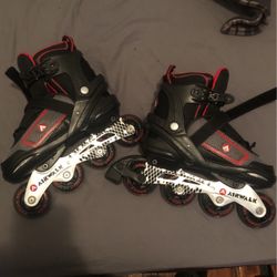 Red Roller Skates 