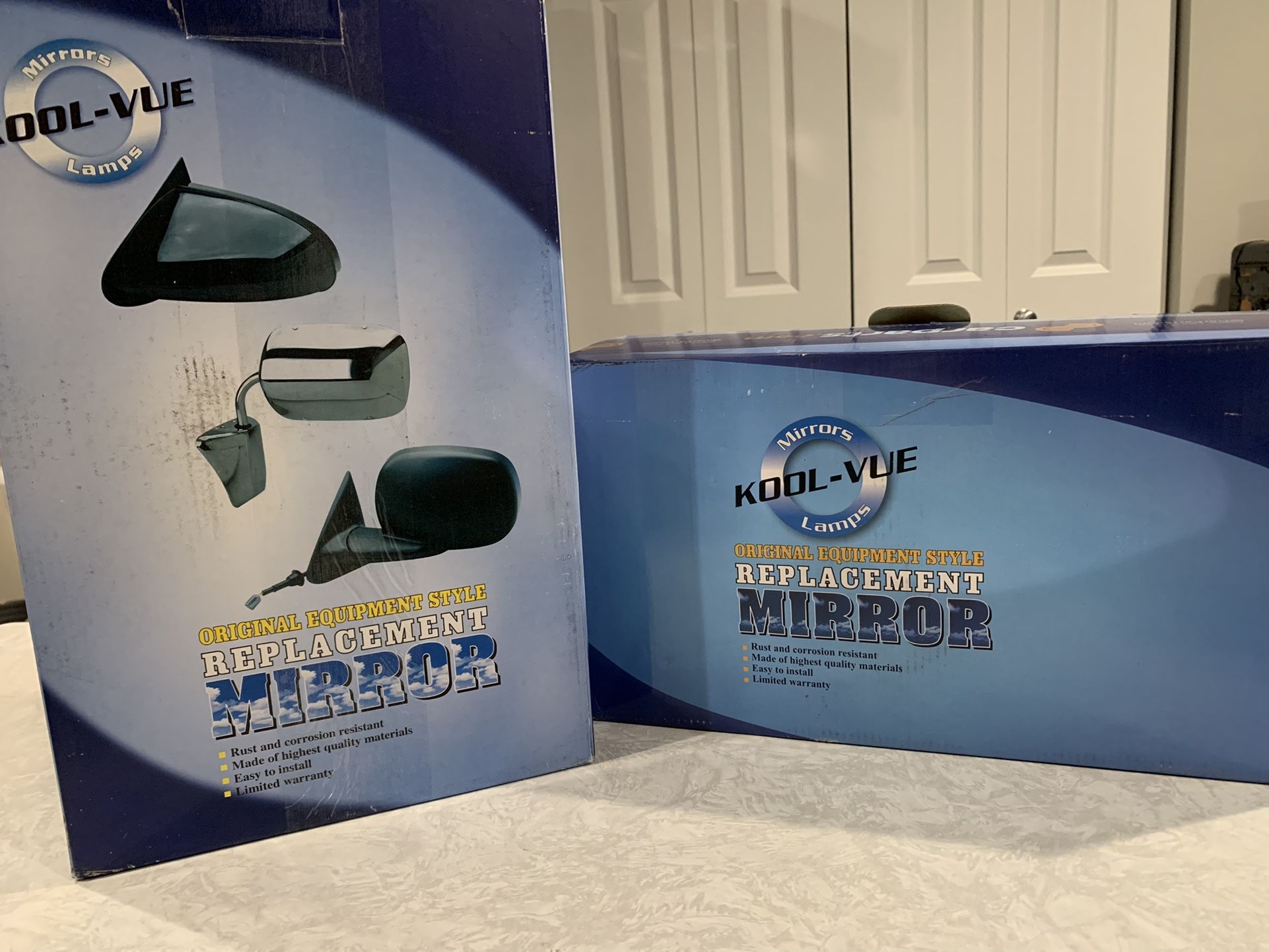 Replacement Mirrors for Jeep Wrangler New In Box