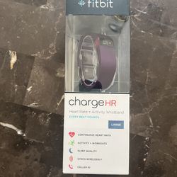 Fitbit Charge HR (large) (BRAND NEW) 