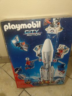 Playmobil city action space rocket