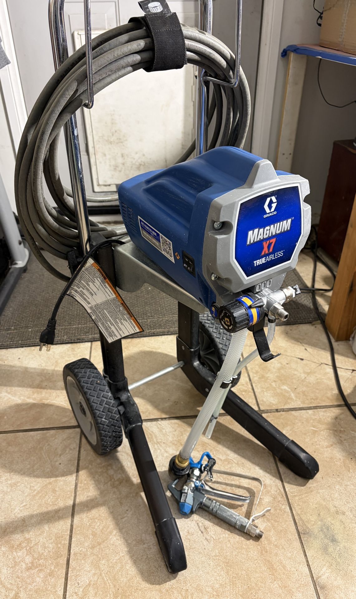 GRACO MAGNUM X7 TRUE AIRLESS PAINT SPRAYER