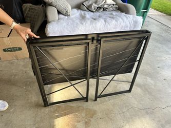 DKNY Black Folding Desk With Power Outlet for Sale in San Diego CA OfferUp