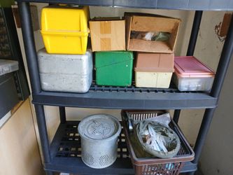 Large LOT Fishing Rods Reels Lures Tackle Boxes Gear and more