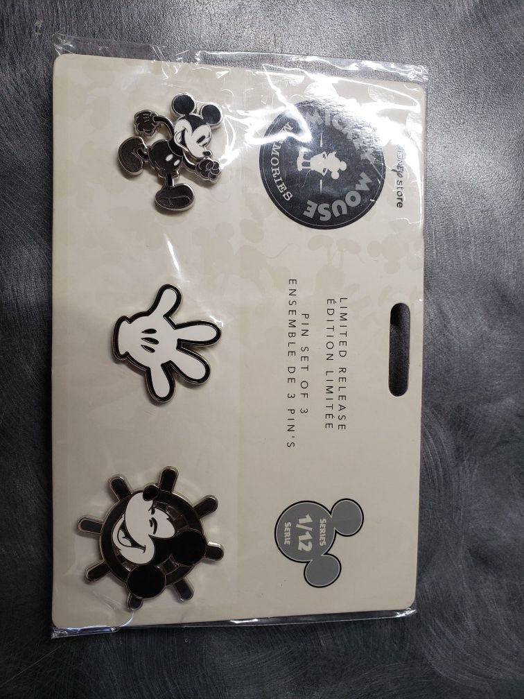 Jan. Mickey limited release pins