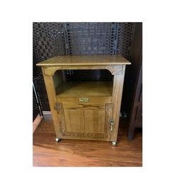 Polar Joe "Ice Box" Side Table on casters