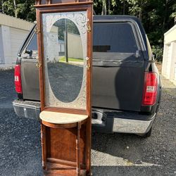 Front Door Entry Hall Tree Vintage 