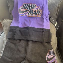 Jordan Boys Outfit /traje Jordan De Niño Size 12 And 18 Months Meses 