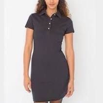 Dress American Apparel Jersey Polo Dresses Red Light Blue,  Grey And One Navy Sizes Medium $10 Each 