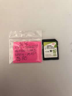 Kia Sorento SD card