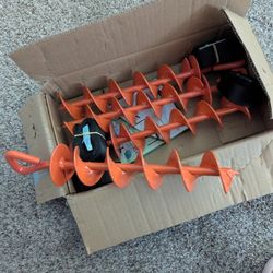  12-inch diameter auger bit Set of 4