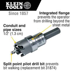New 7/8 in. Carbide Hole Cutter