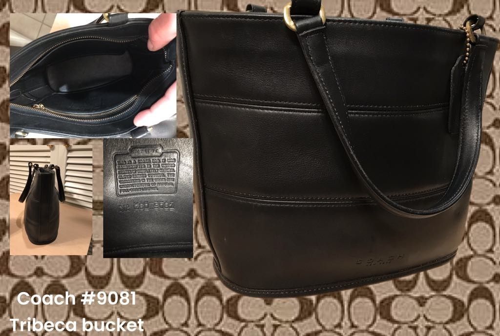 Vintage Coach Bucket Bag