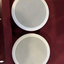 2 ACCURIAN WALL/CEILING SPEAKER like New Never Used