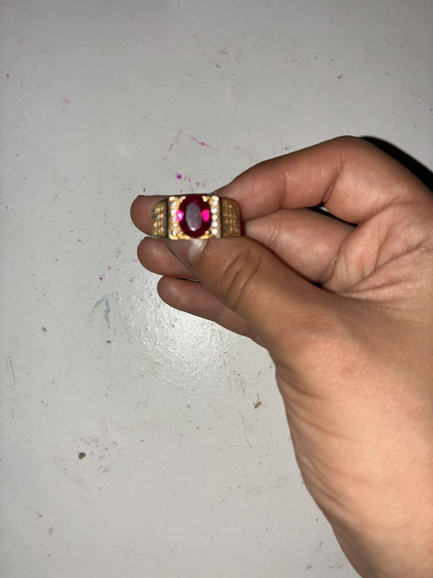 Gold Ruby ring
