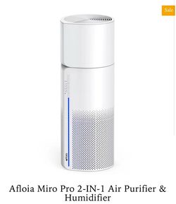 Afloia Miro Pro 2-in-1 Air Purifier & Humidifier