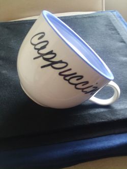 Large ceramic mug