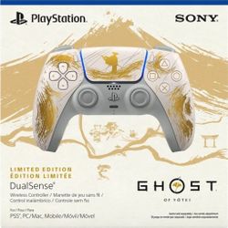 Sony PS5 DualSense Wireless Controller - Ghost of Yotei Gold Limited Edition