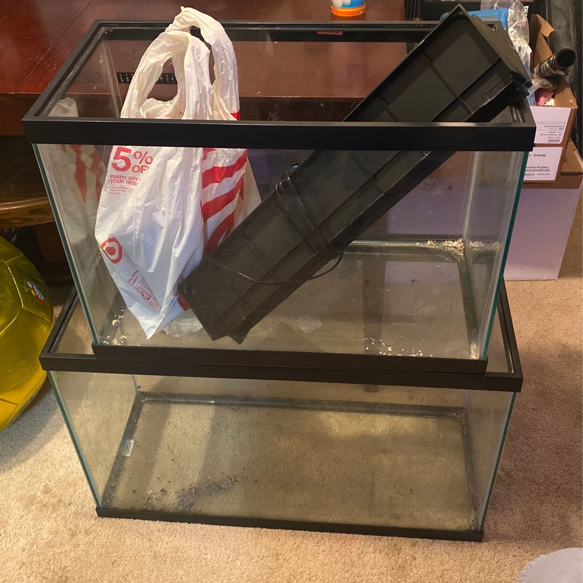 20, And 29 Gallon Fish Tanks