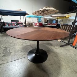 New 47” Round Wooden Dining Table