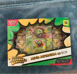 Pokémon TCG Mega Meganium Ex Box