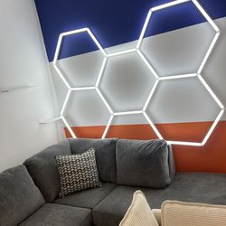 Hexagon light super cool!